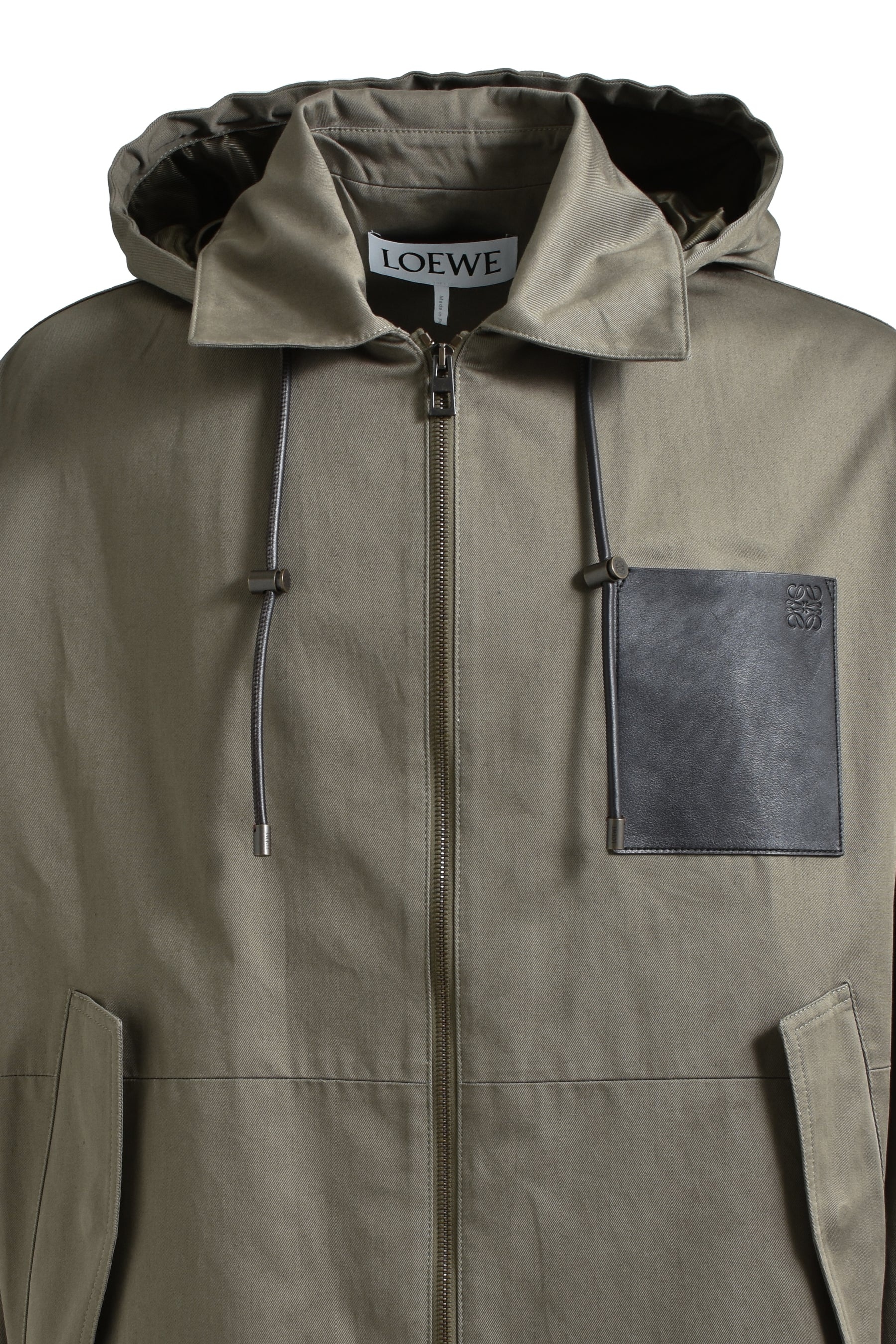 HOODED JACKET / KHA BRW - 4