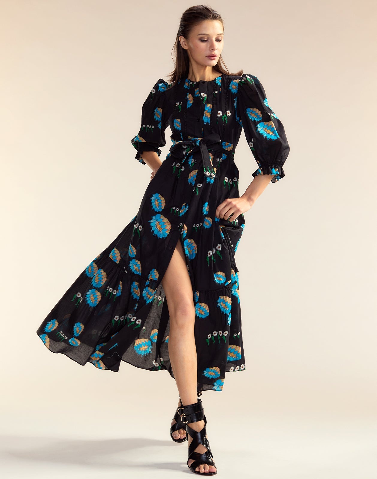 Eve Pintuck Dress - 5
