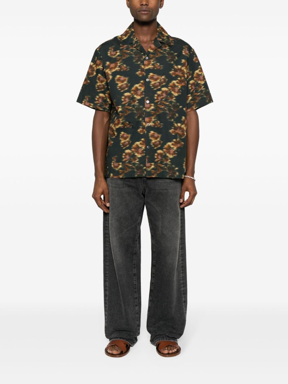 Lazlo floral-print shirt - 2