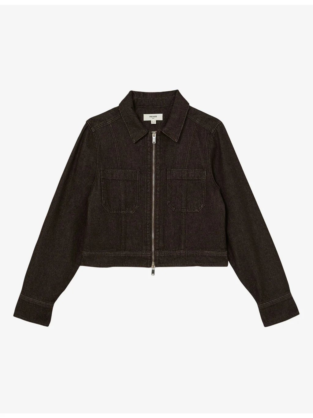Lotta Cropped Denim Jacket - 1