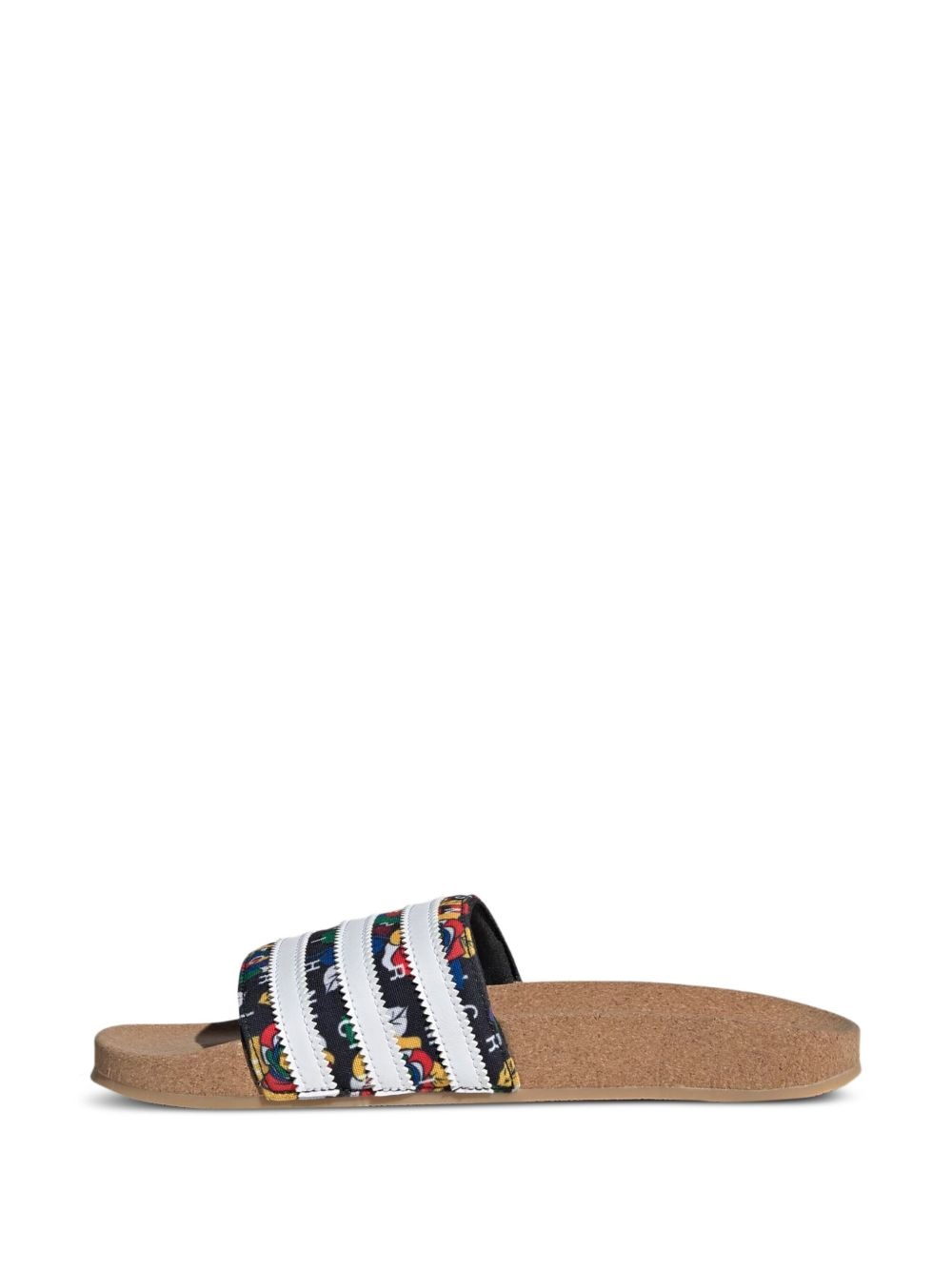 Rich Mnisi Adilette "Core Black /Cloud White/Supplier Colour" slides - 7