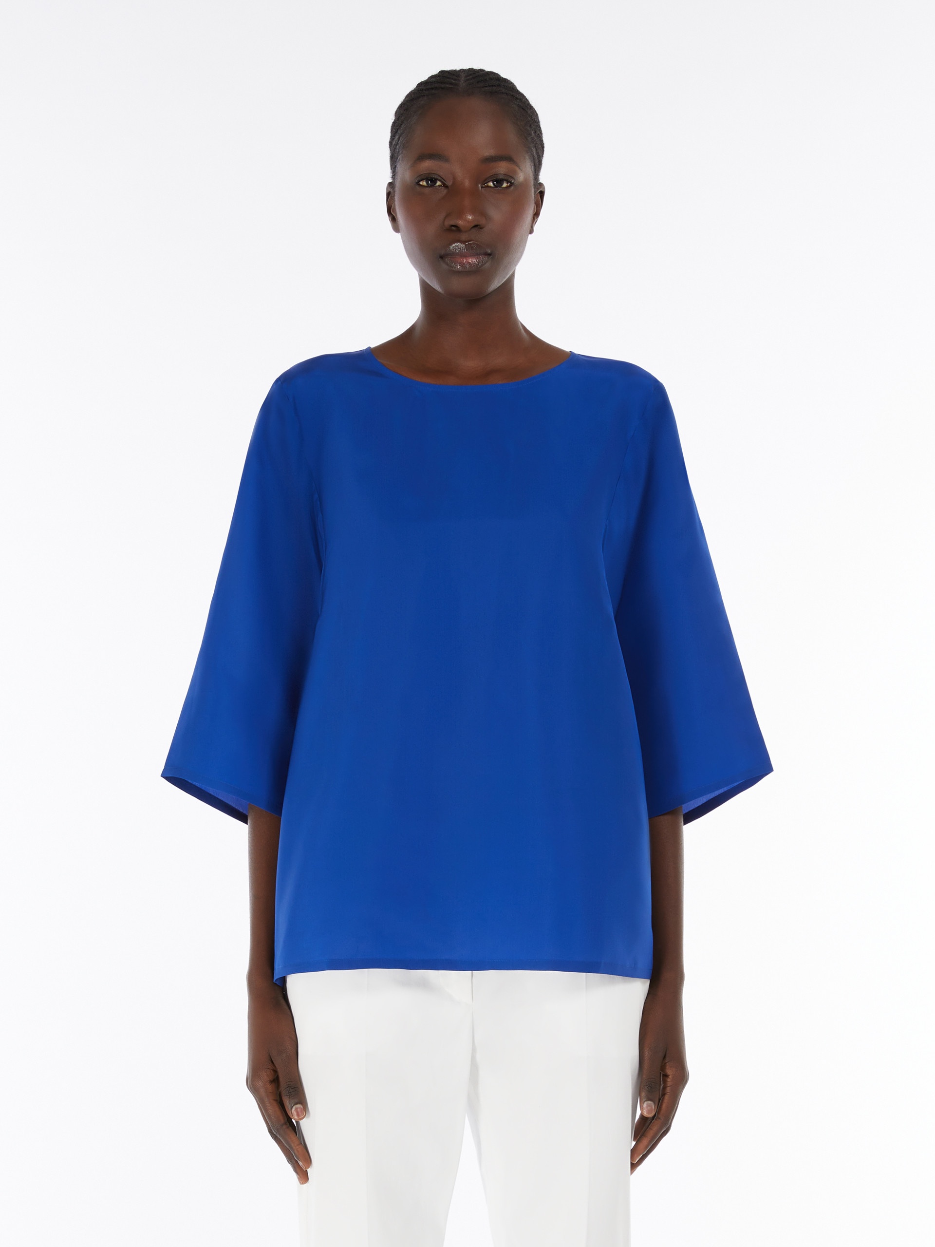 PRIMO Silk and jersey blouse - 3