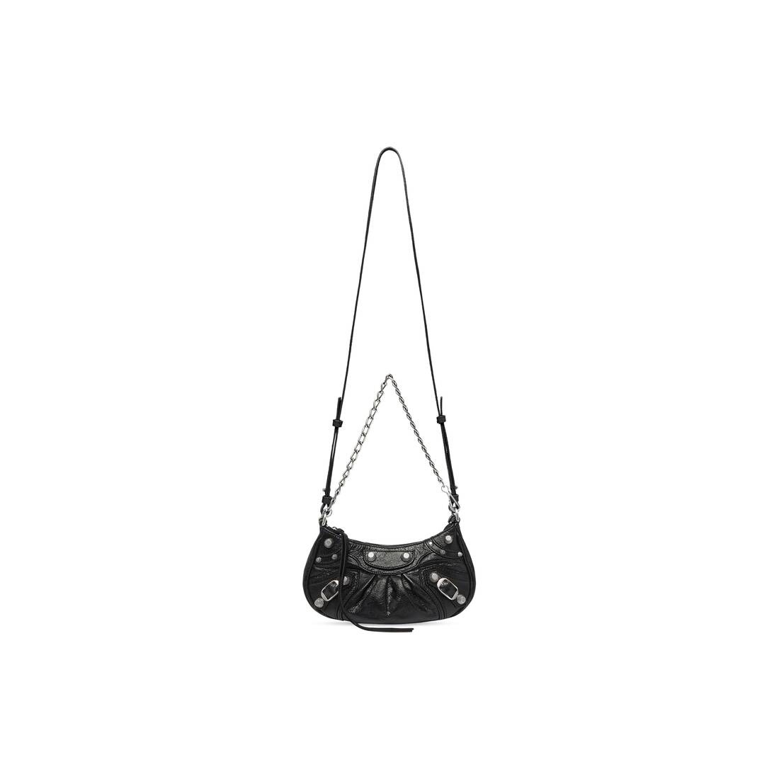 Women's Le Cagole Mini Purse With Chain in Black - 6