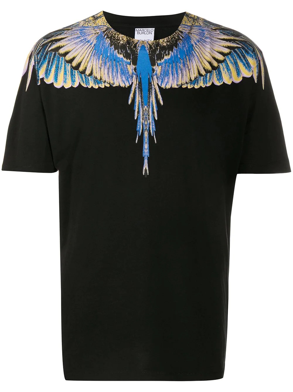 wings print T-shirt - 1