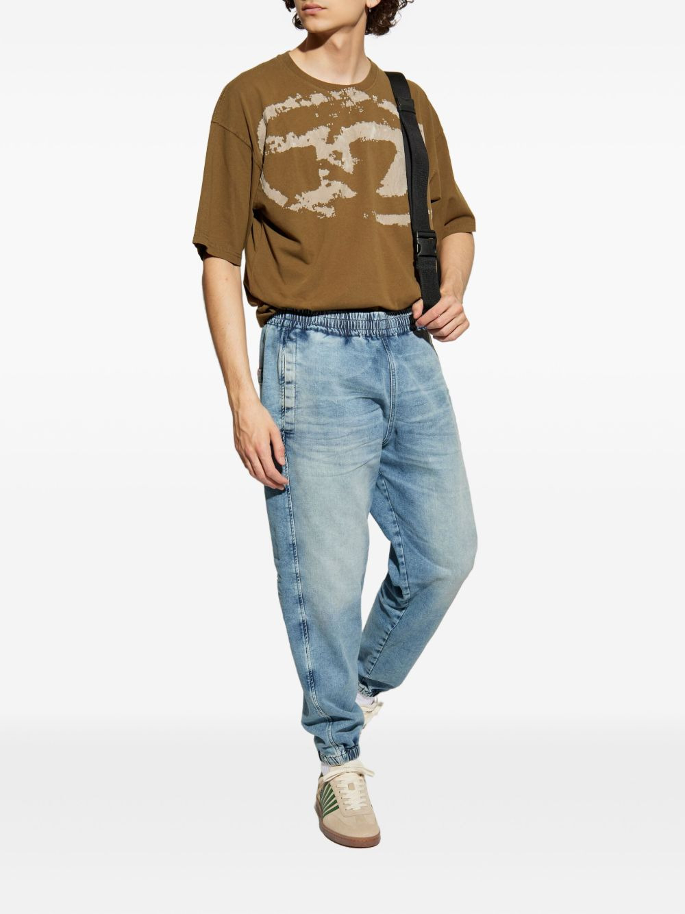 D-LABB-S elasticated-ankles jeans - 3