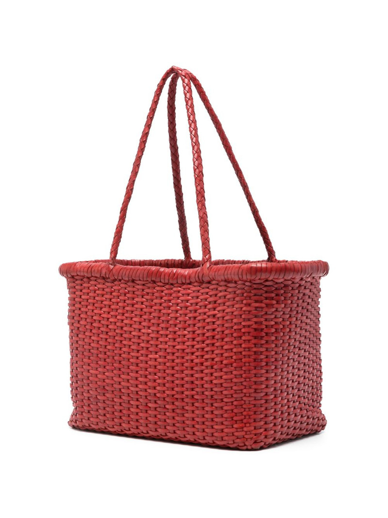 small Grace Basket woven tote bag 3