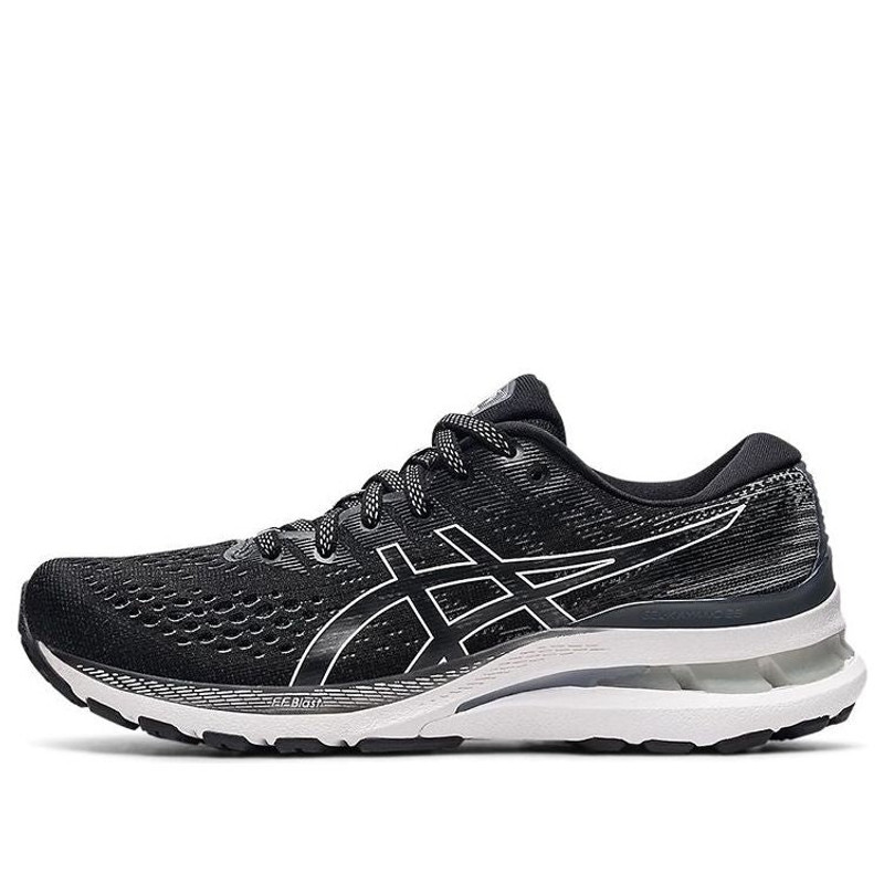 (WMNS) ASICS Gel-Kayano 28 Wide 'Black White' 1012B046-003 - 1