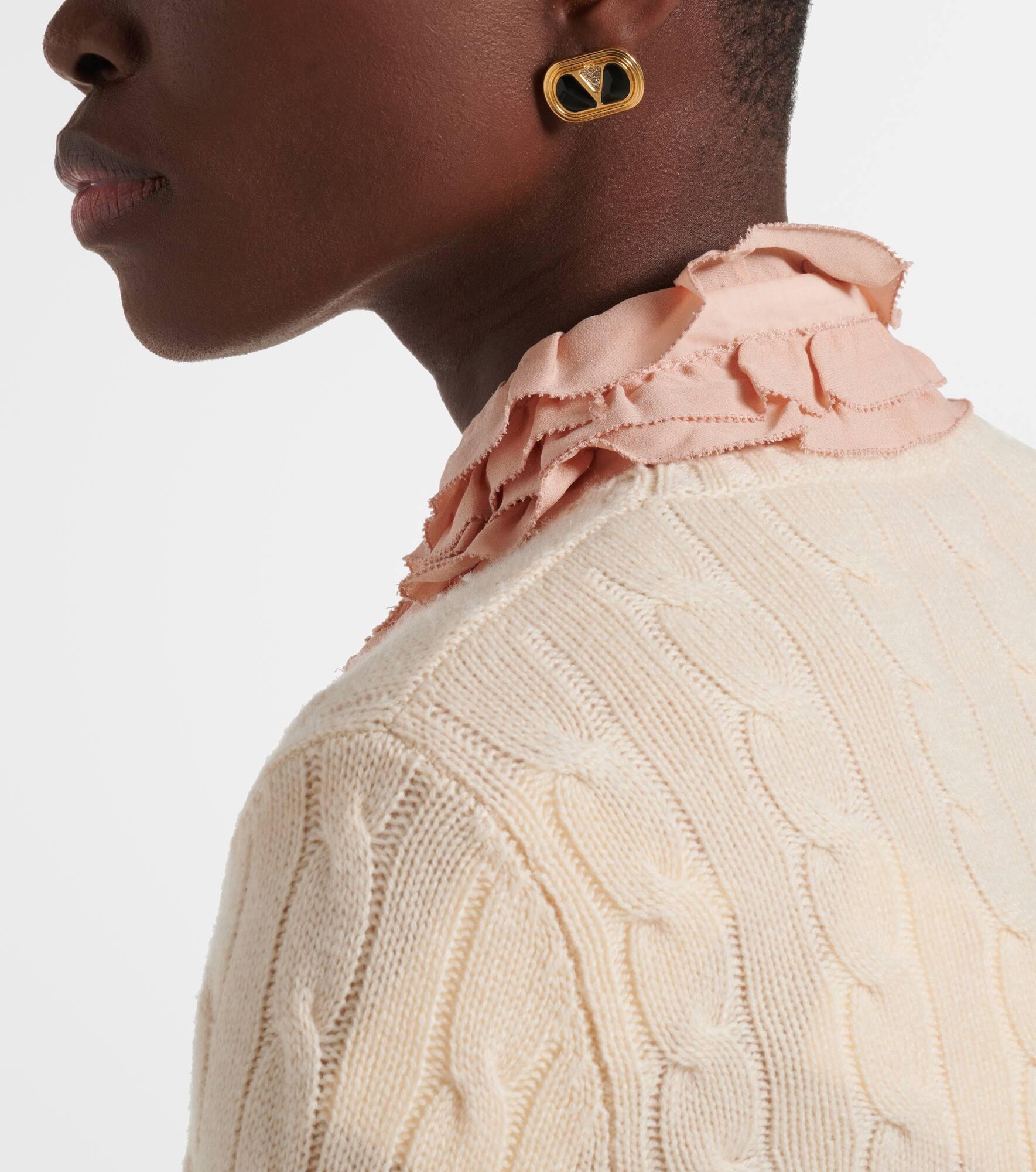 Ovalette embellished earrings - 3