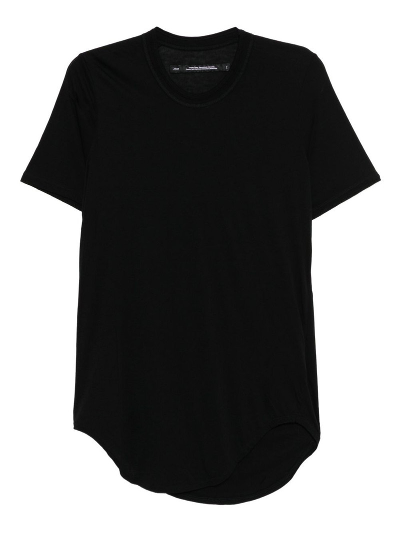 round hem T-Shirt 1