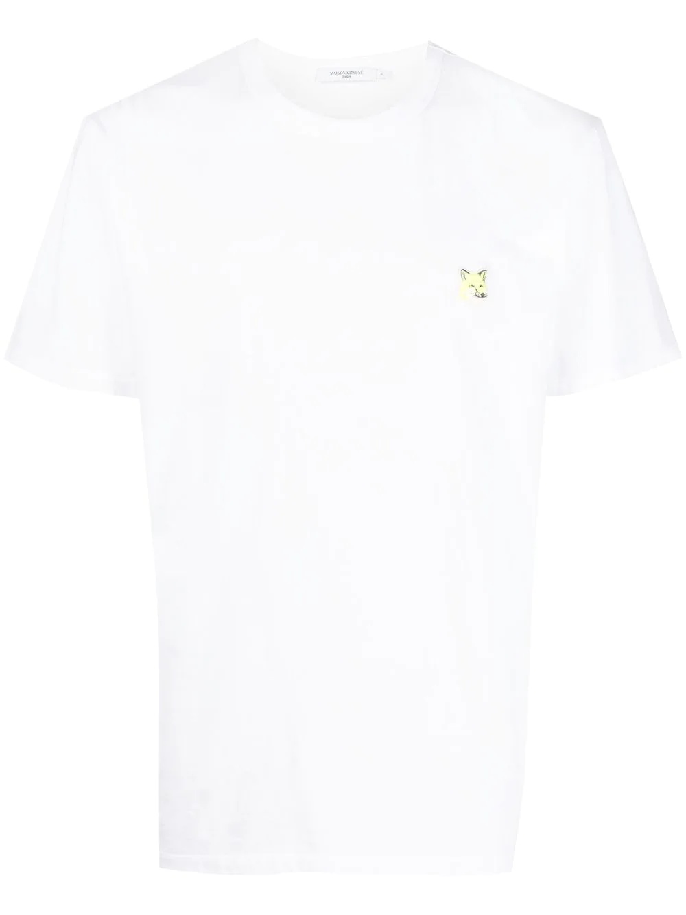 cotton logo-patch T-shirt - 1