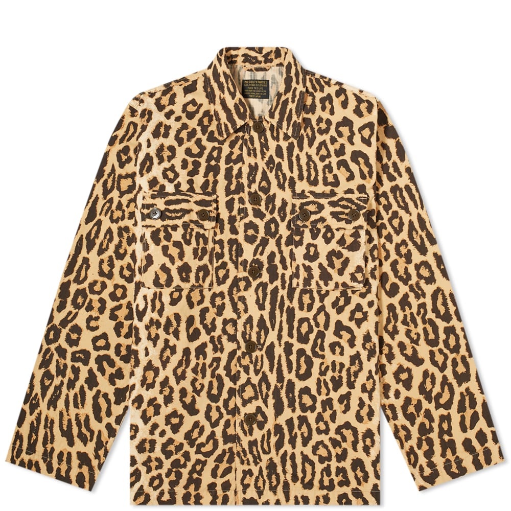 Wacko Maria Leopard Army Shirt - 1