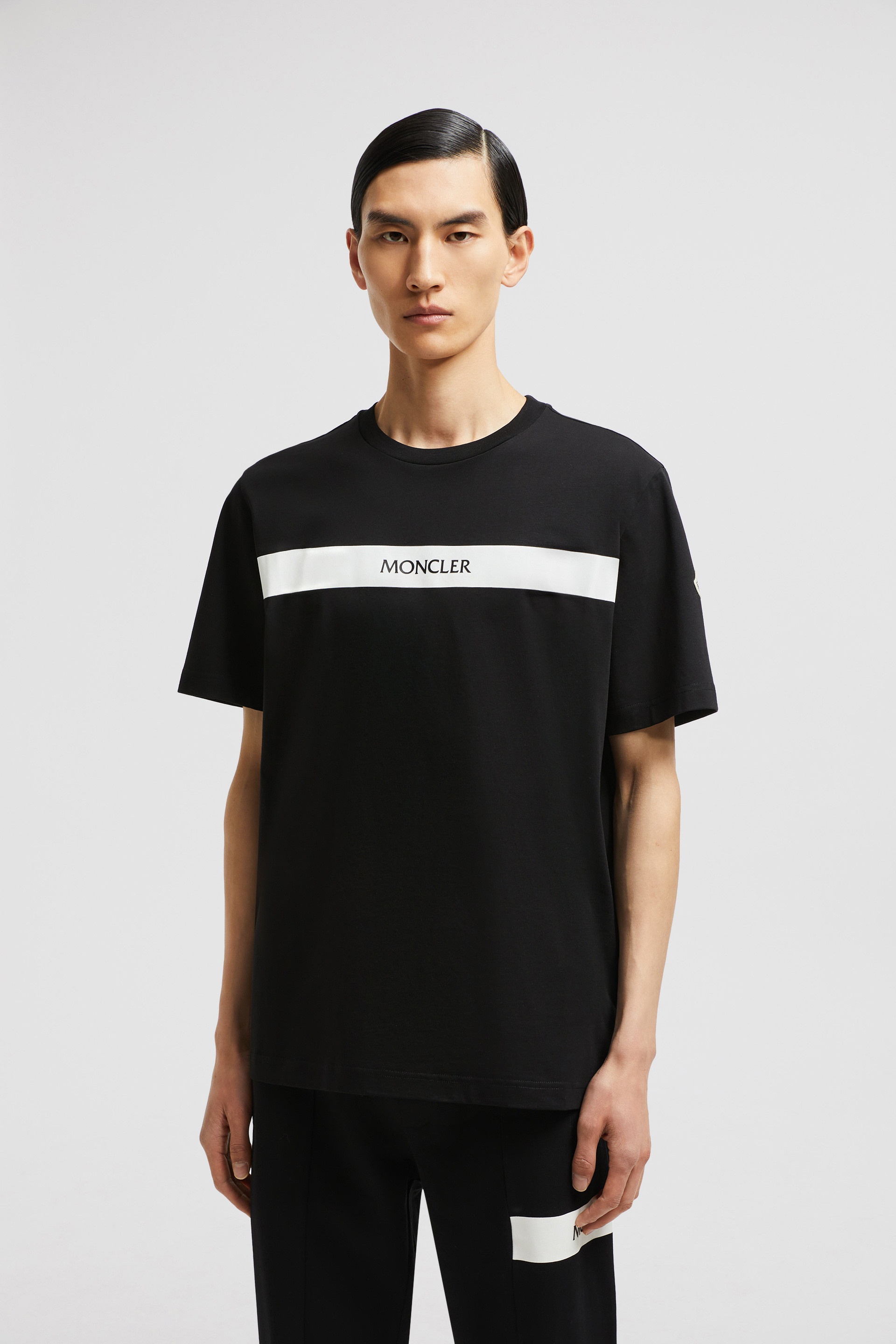 Rubberized Logo Cotton T-Shirt - 3