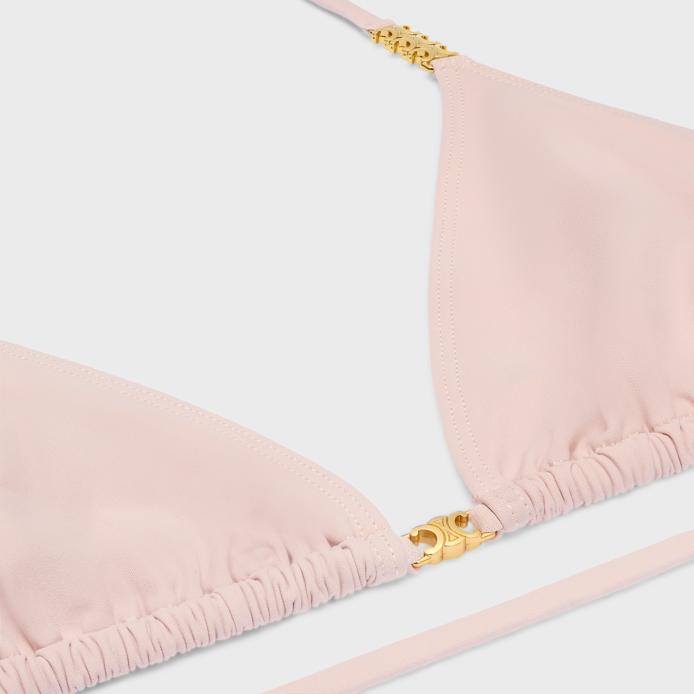 triomphe triangle top in matte jersey - 3