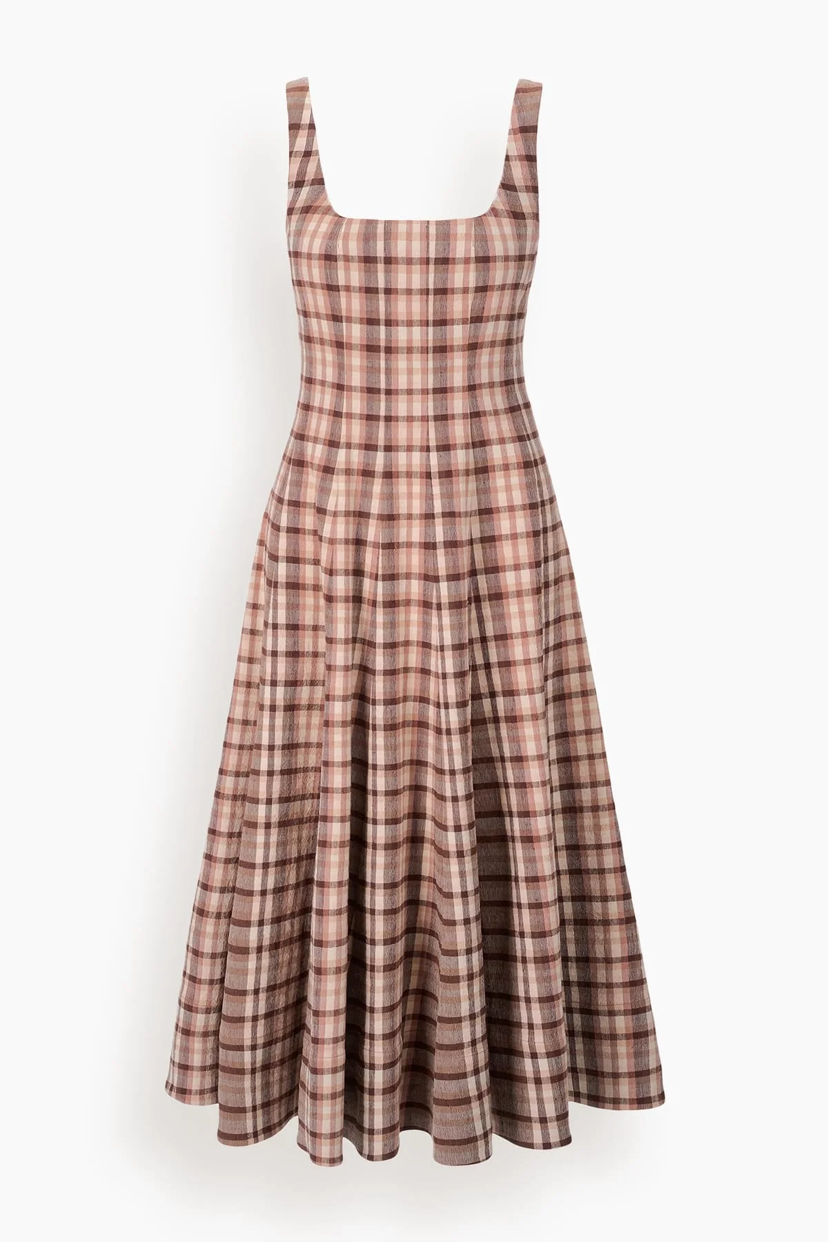 Wells Dress in Tuscany Plaid - 1