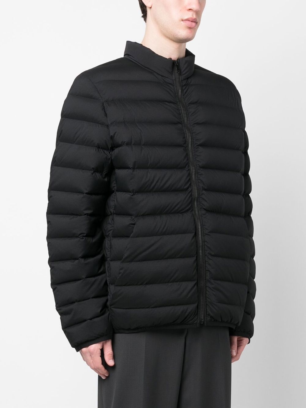 logo-print puffer jacket - 3