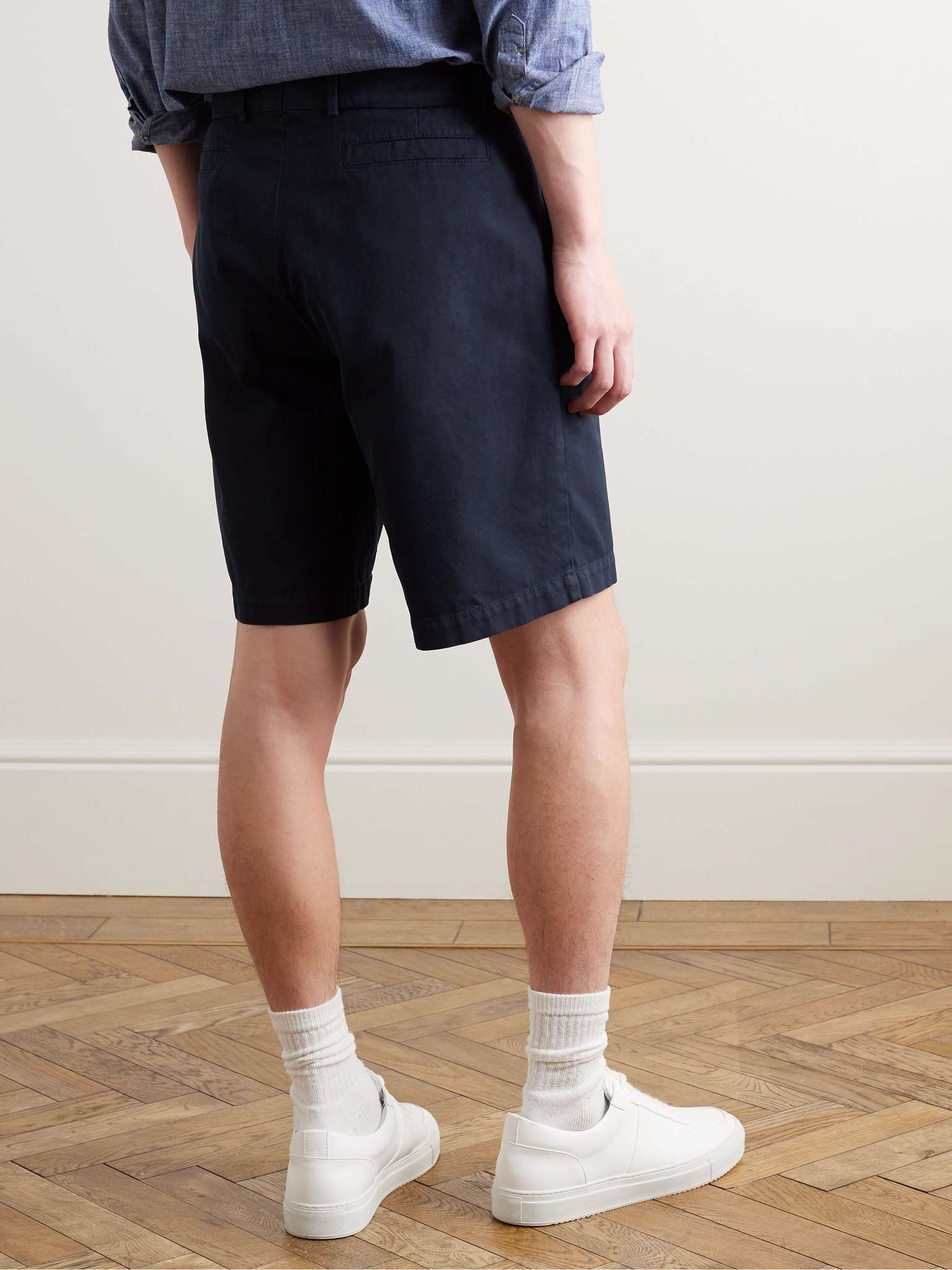 Straight-Leg Cotton-Twill Bermuda Shorts - 4