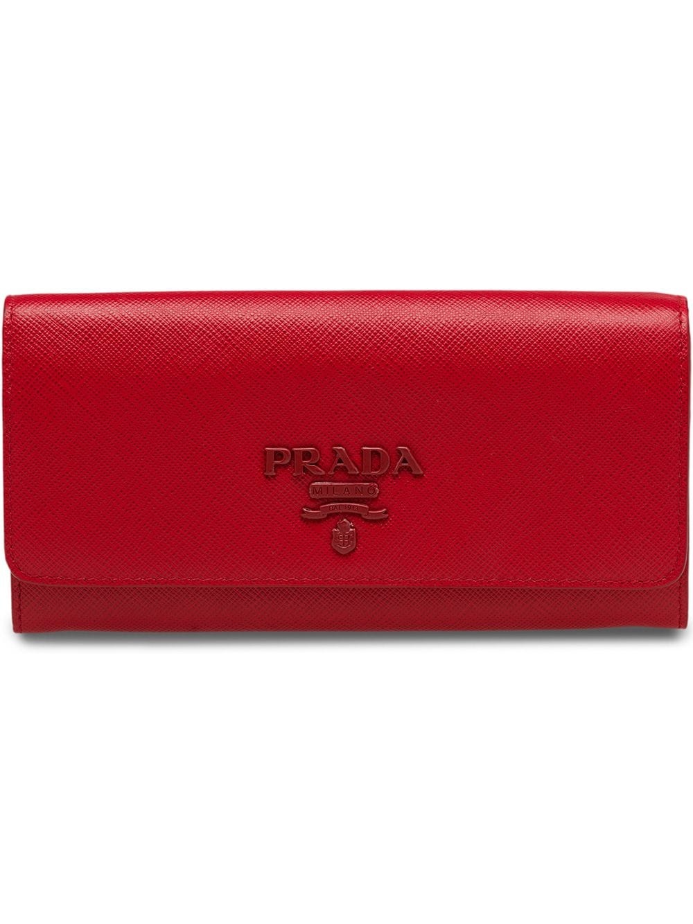 Large Saffiano Leather Wallet - 1