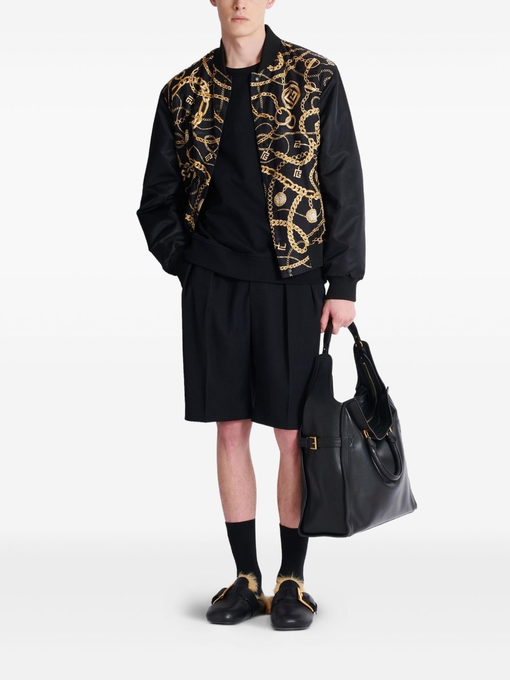 reversible bomber jacket - 2