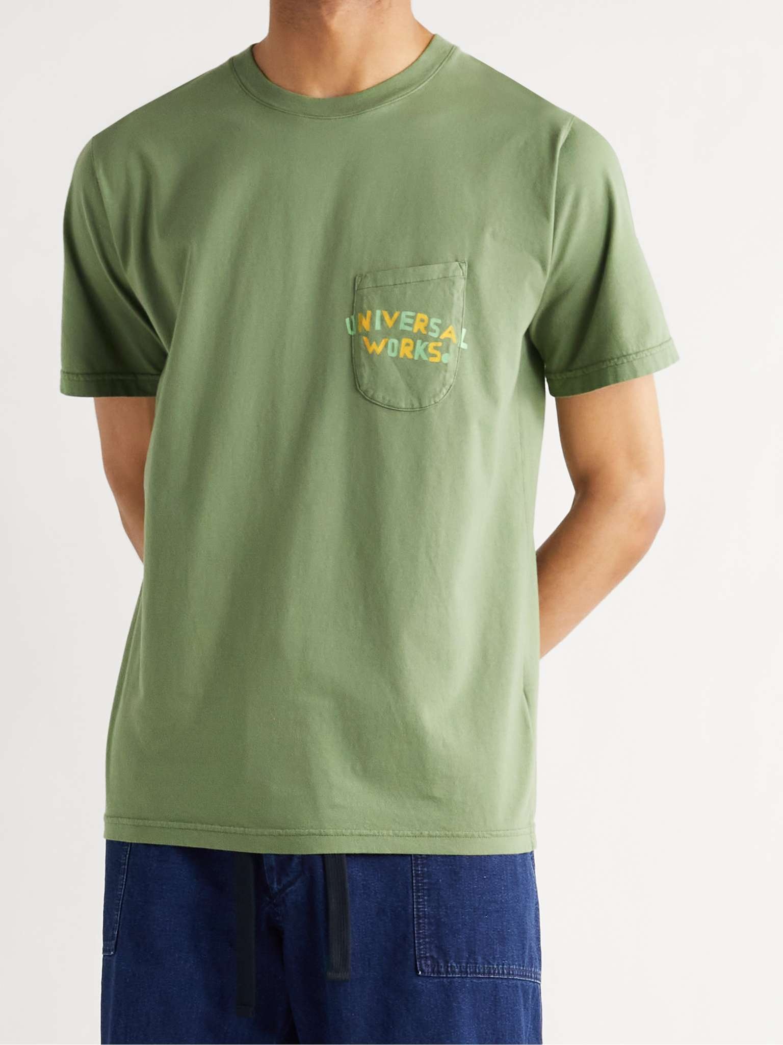 Logo-Print Organic Cotton-Jersey T-Shirt - 4