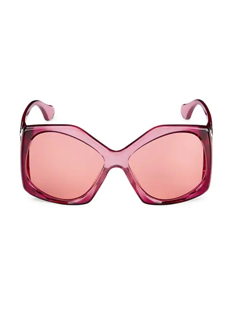 Gucci Logo 62MM Butterfly Sunglasses - 1