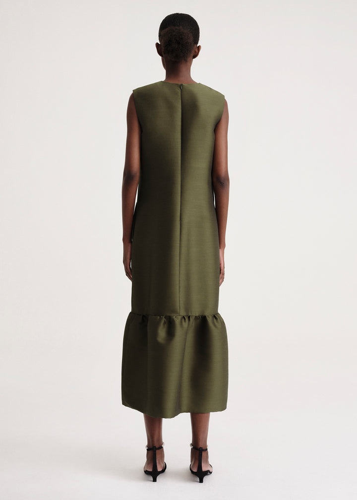 Gathered-hem dress martini - 4