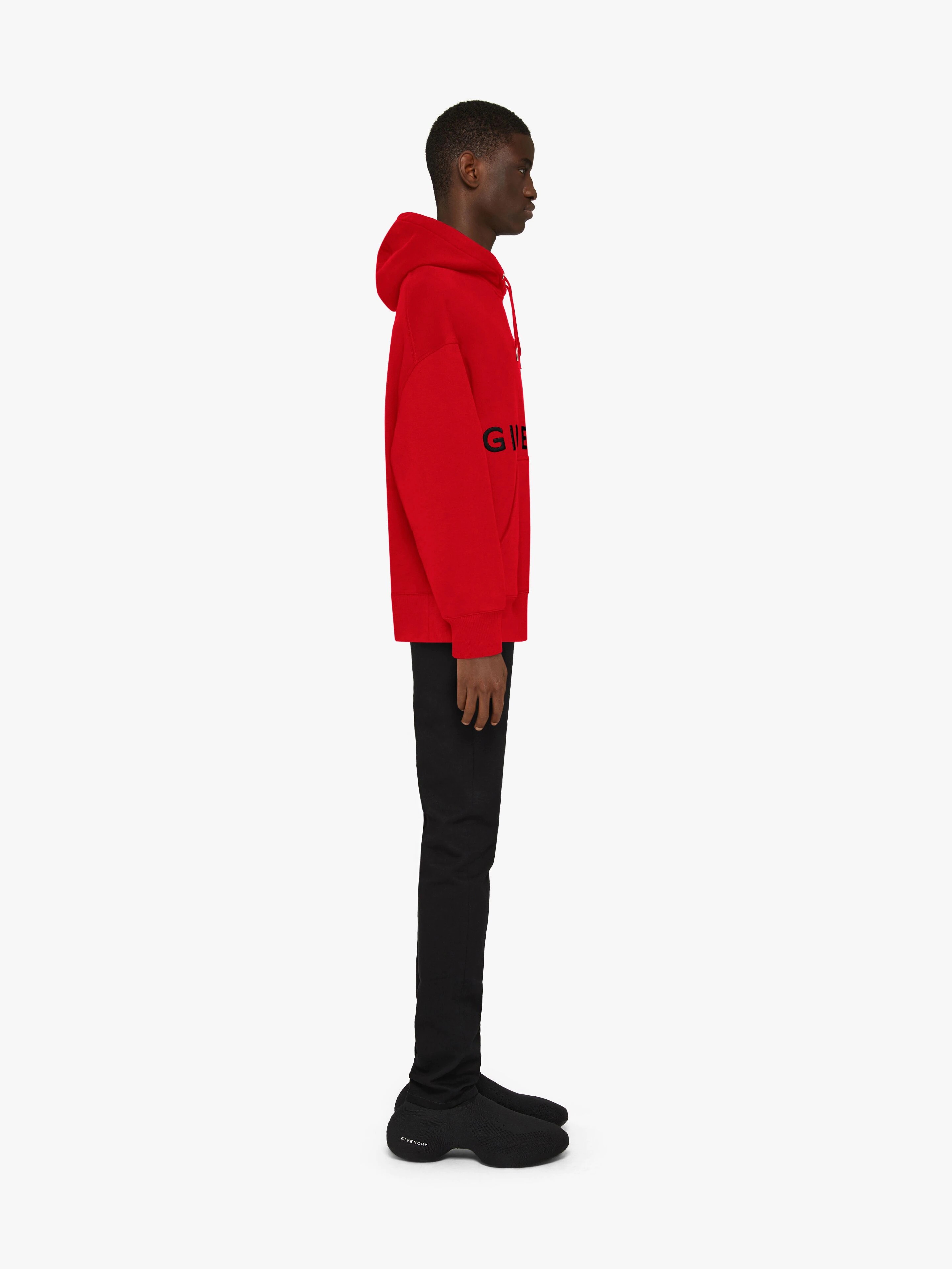 GIVENCHY 4G SLIM FIT HOODIE IN FLEECE - 3