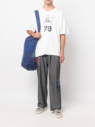 ERL graphic-print track pants outlook