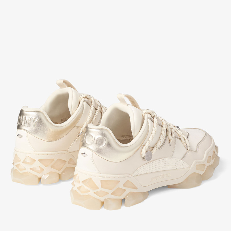 JIMMY CHOO Diamond X II/M
Latte Leather Trainers outlook