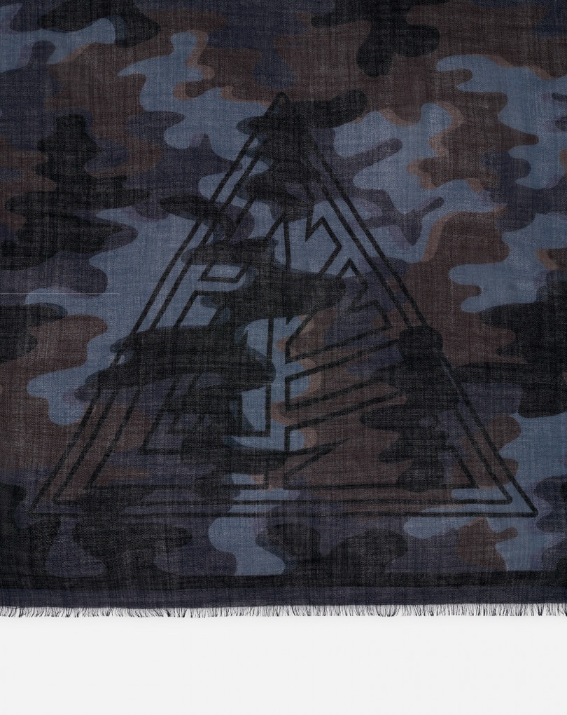 CAMOUFLAGE CASHMERE SCARF - 3