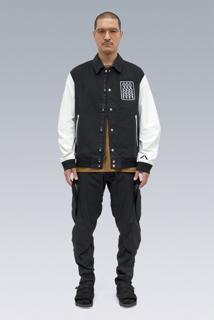 J94-VT 3L Varsity Jacket Black - 1