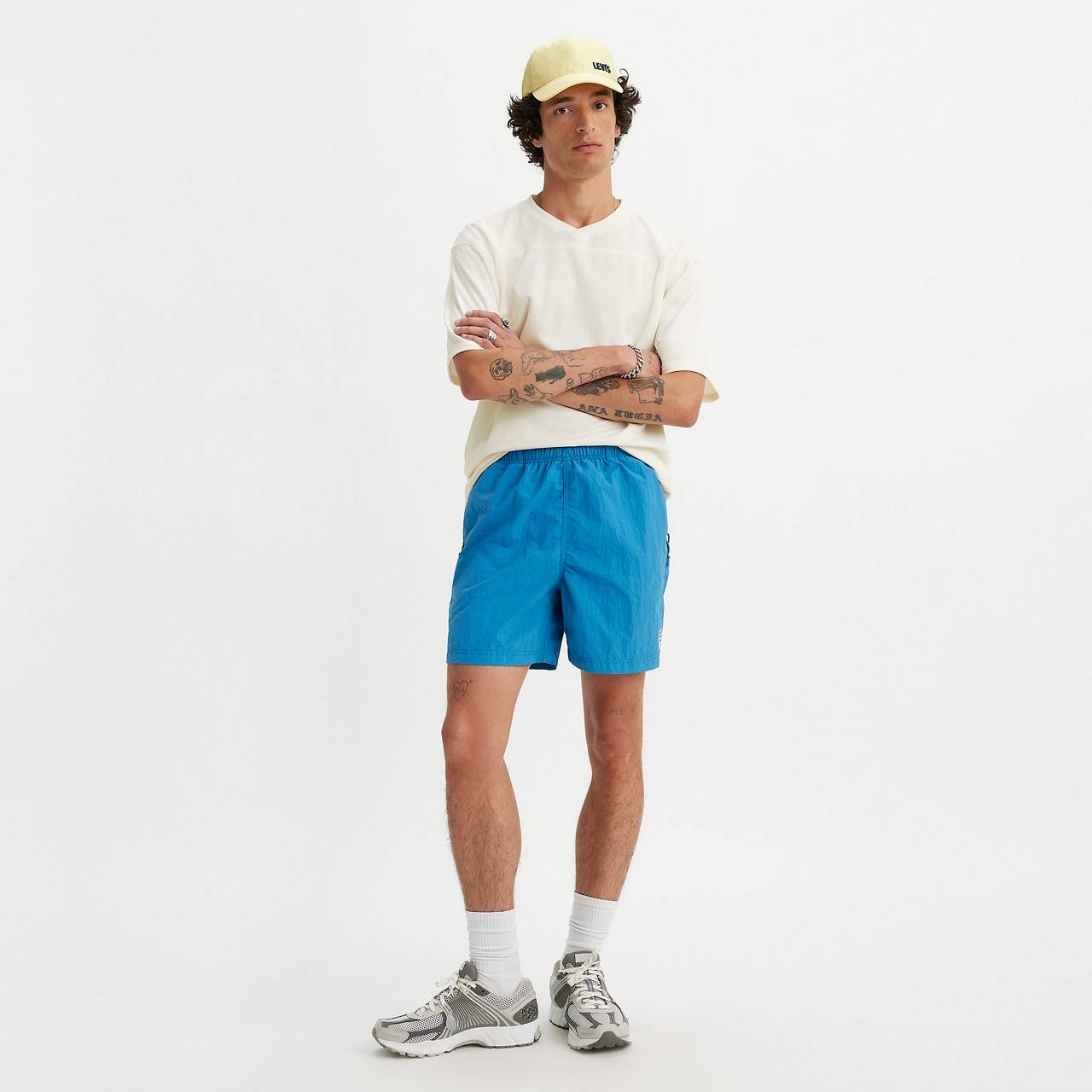 GOLD TAB™ WARM UP NYLON MEN'S SHORTS - 1