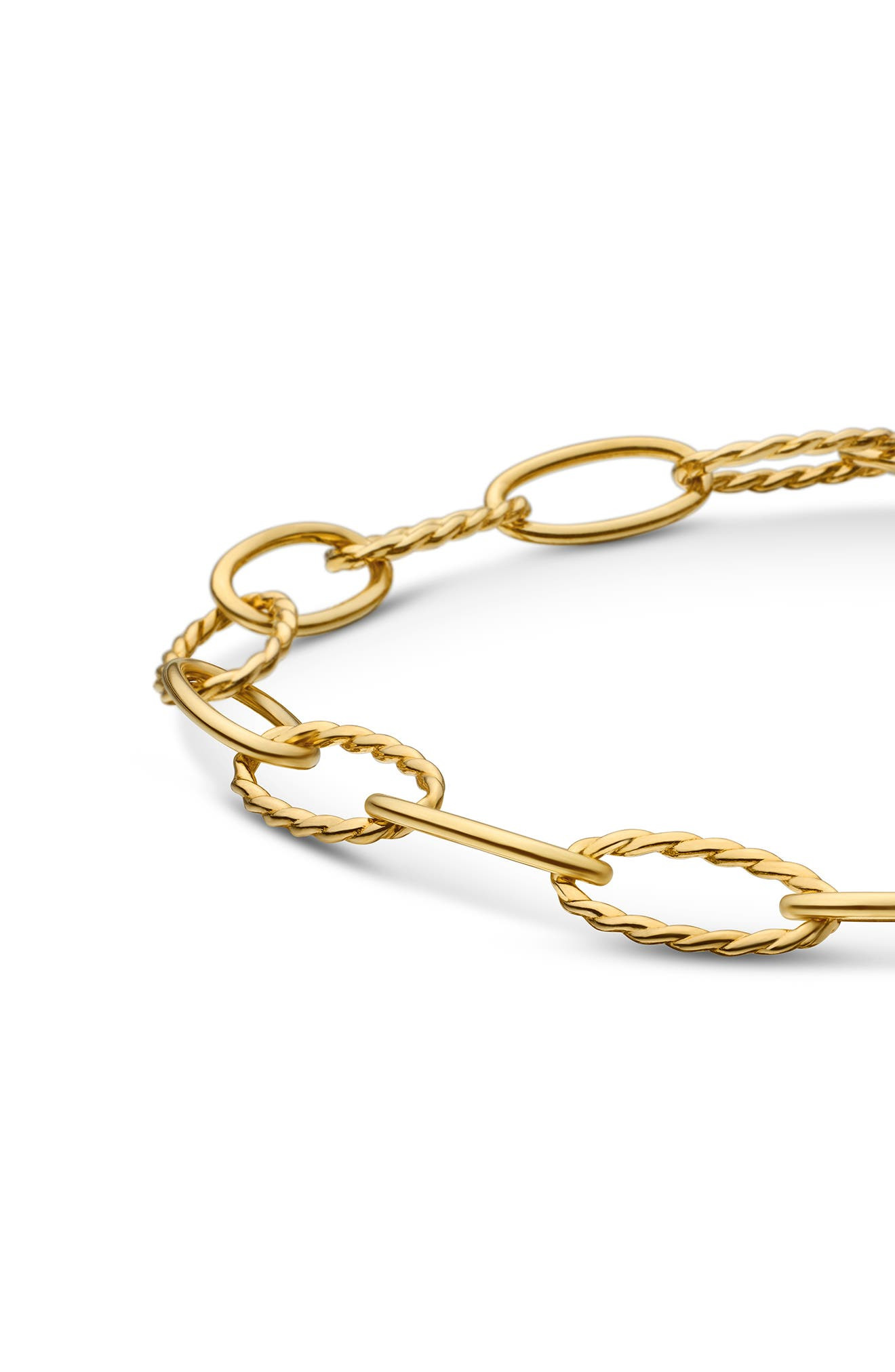 David Yurman Stax Oval Link 18K Gold Bracelet in Yellow Gold at Nordstrom - 3