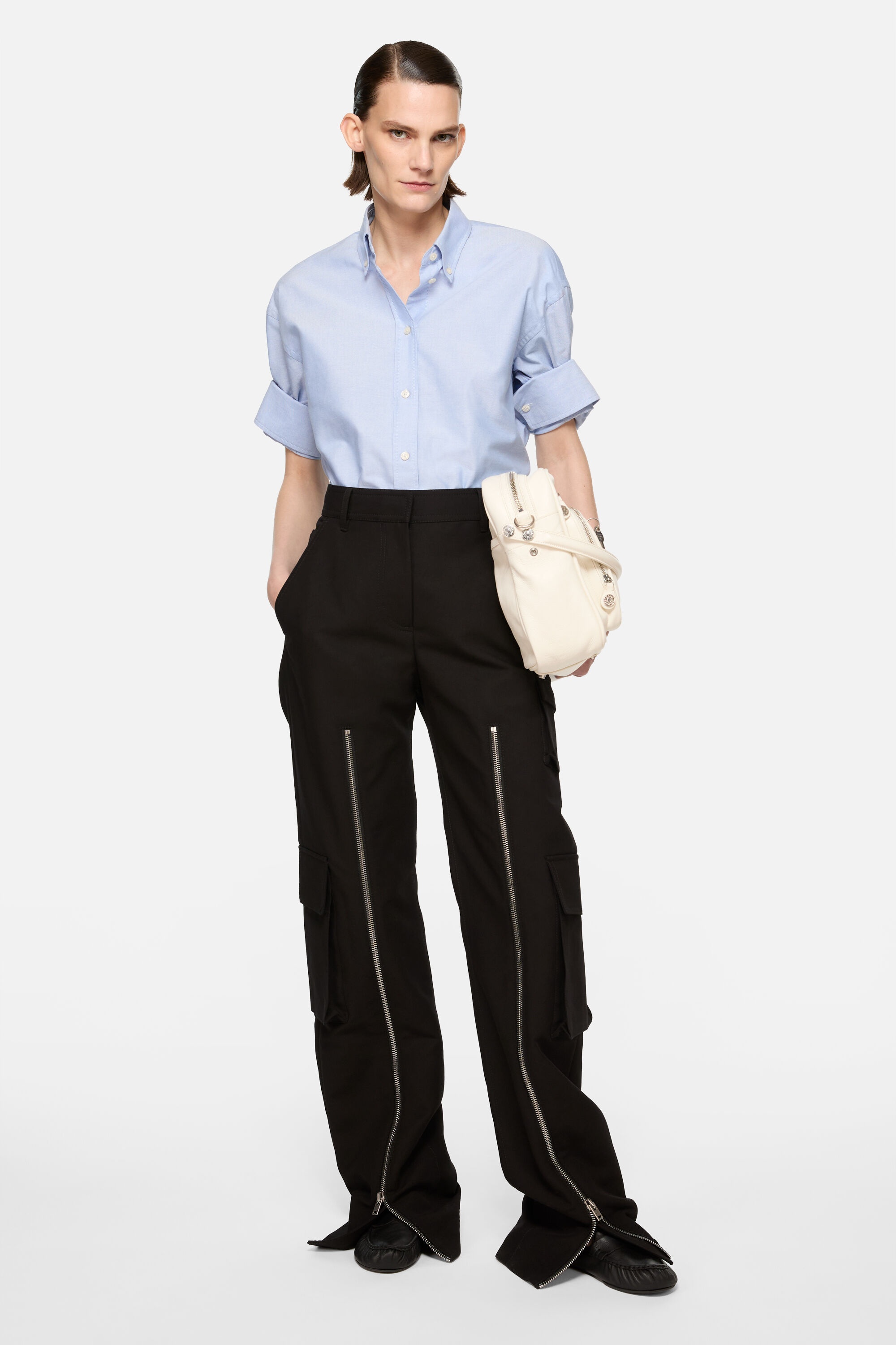 Button-up shirt - Blue - 2
