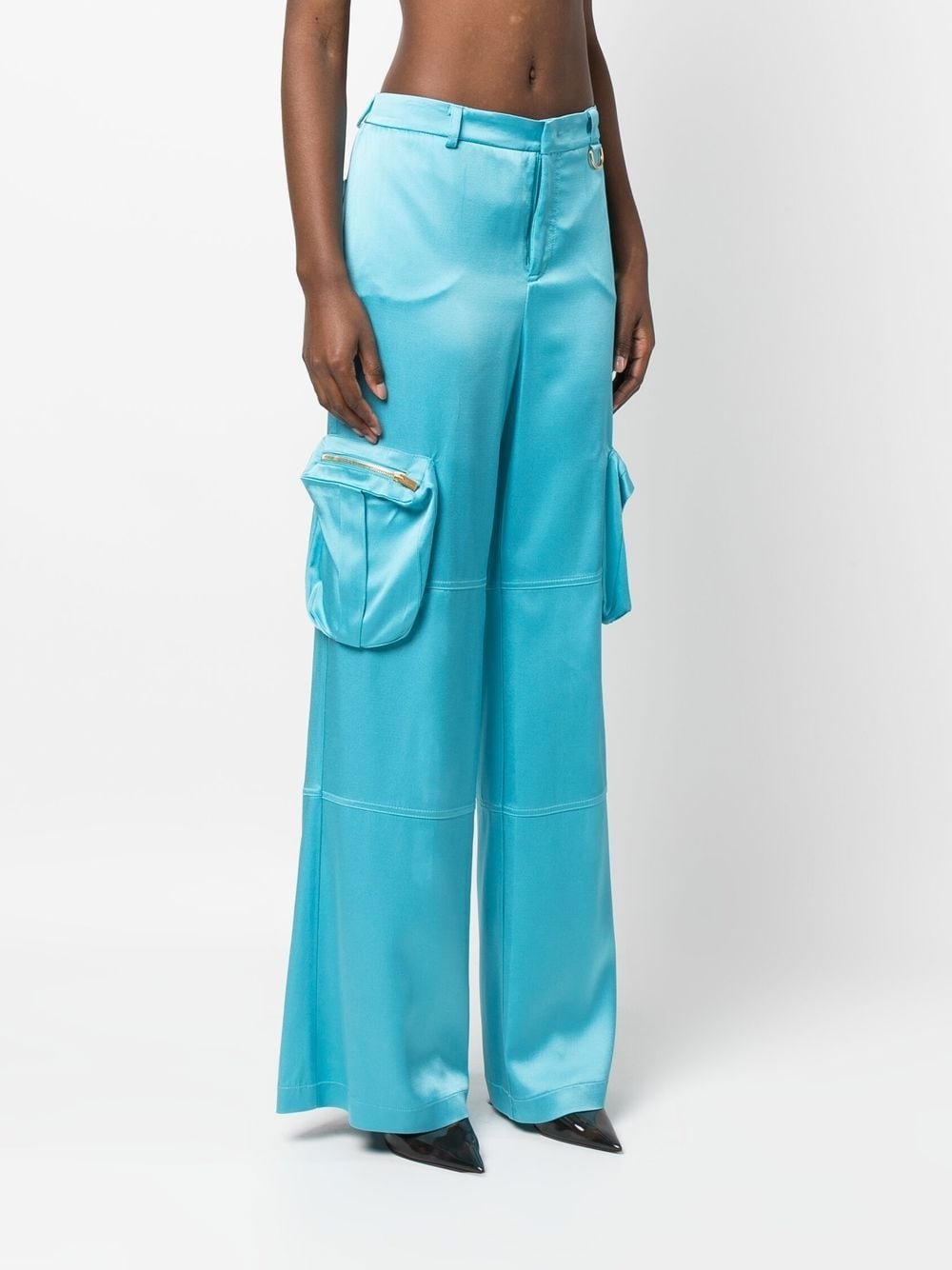 Butterfly wide-leg trousers - 3