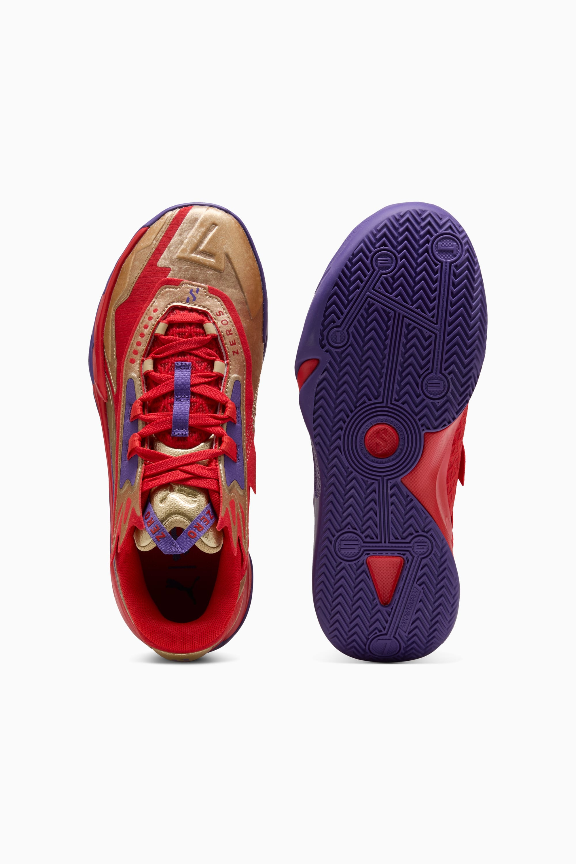 Scoot Zeros II Gold D.D. Men's Basketball Shoes - 7