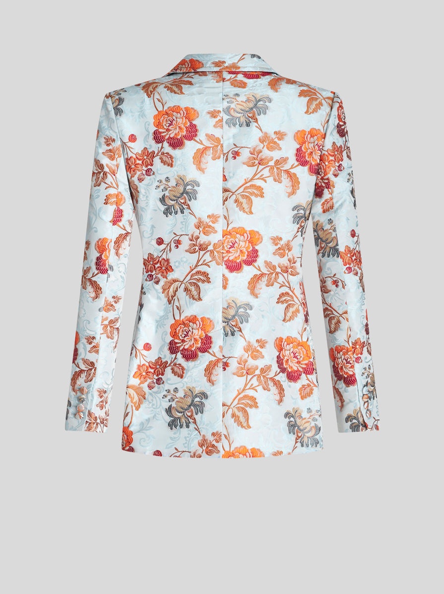 FLORAL JACQUARD JACKET - 6