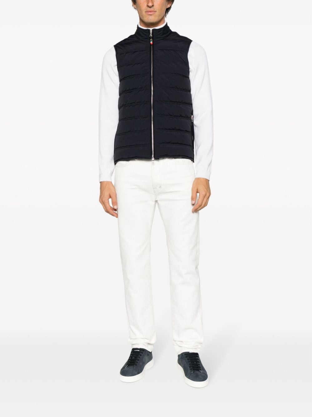 Fitzroy zip-up padded gilet - 2