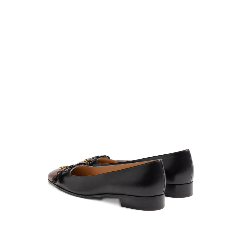 Valentino Garavani Black Ballet Flats Women - 4