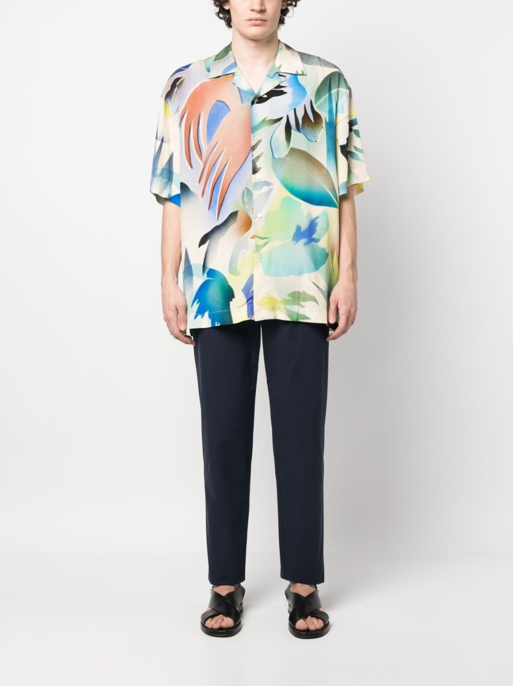 Kaplan drawstring-waist trousers - 2