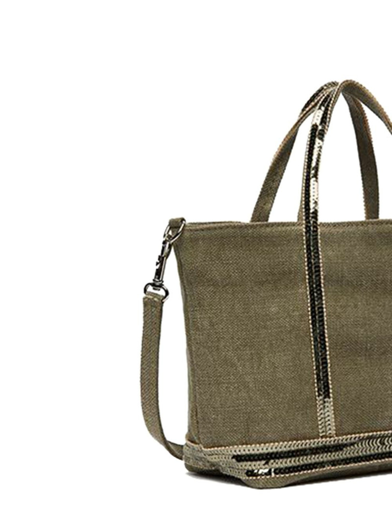 Vanessa Bruno sequin-trimmed tote bag outlook