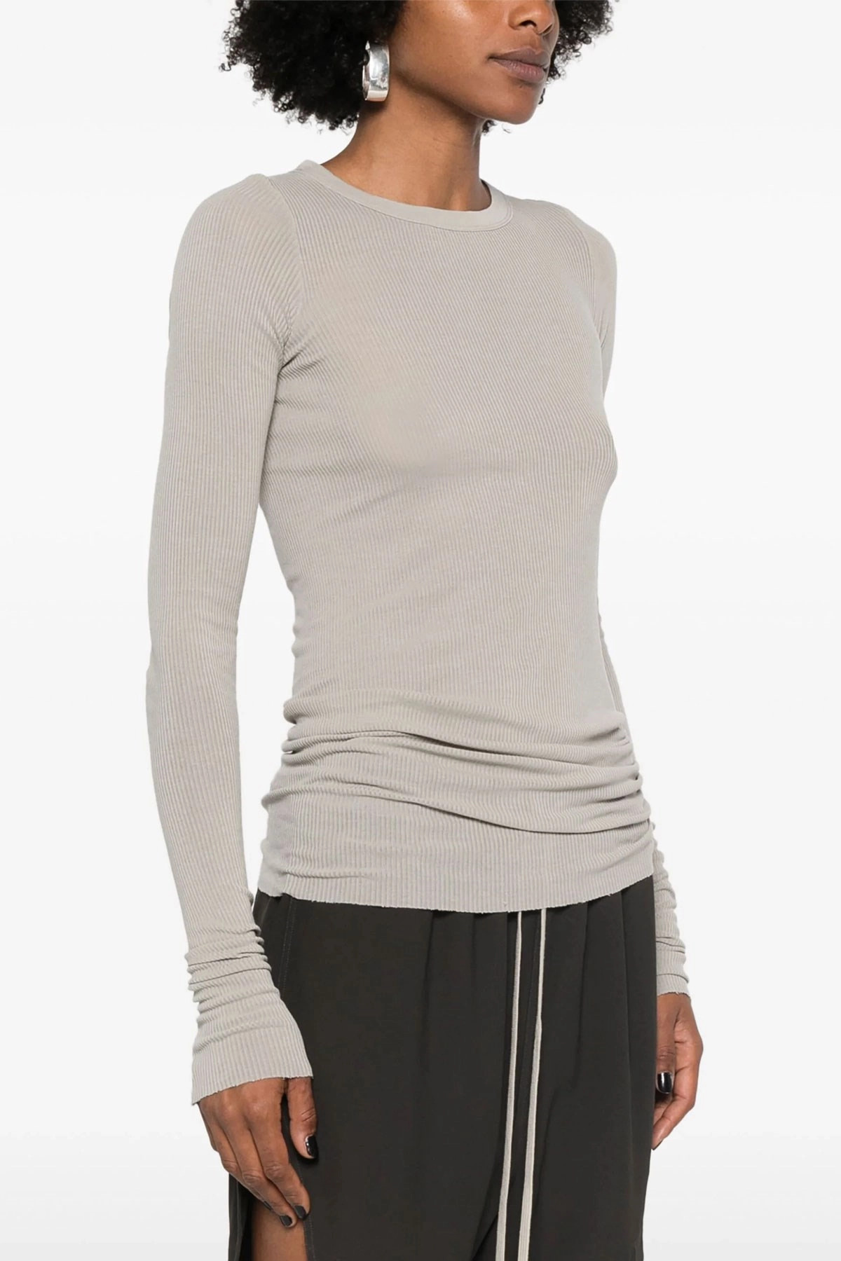 'Rib Ls T' T-shirt - 2
