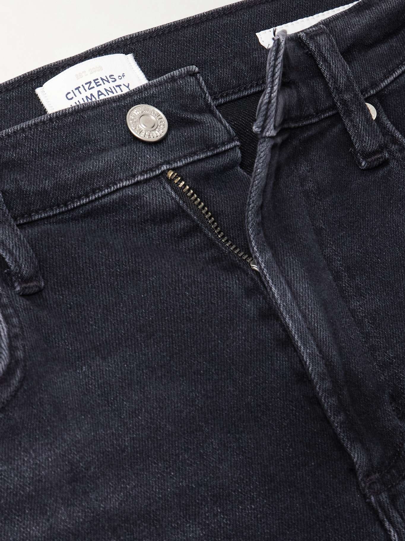 Isola mid-rise slim-leg jeans Black - 5