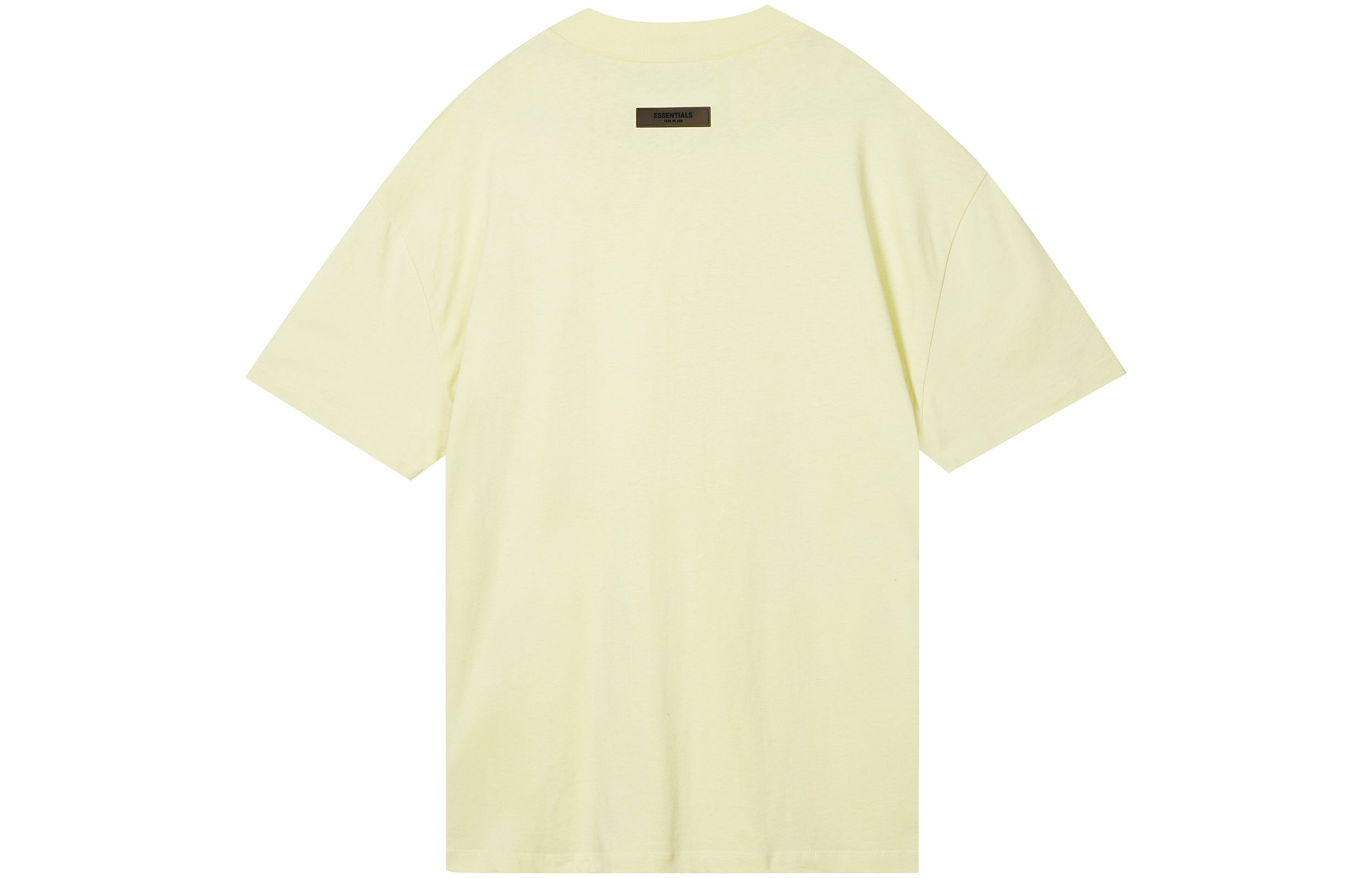 Fear of God Essentials FW22 Short Sleeve Tee Canary FOG-FW22-373 - 3