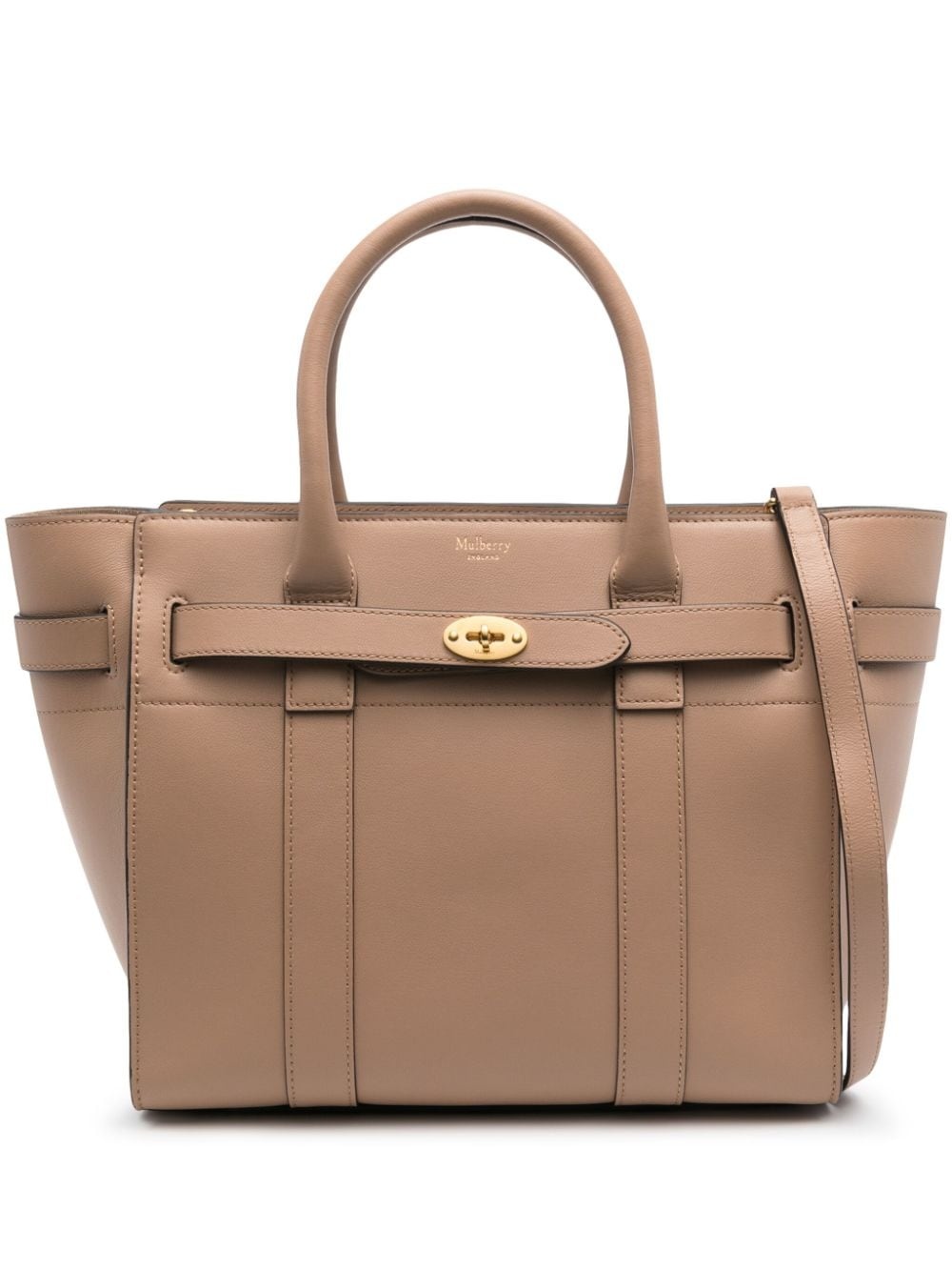 small Bayswater leather tote bag - 1
