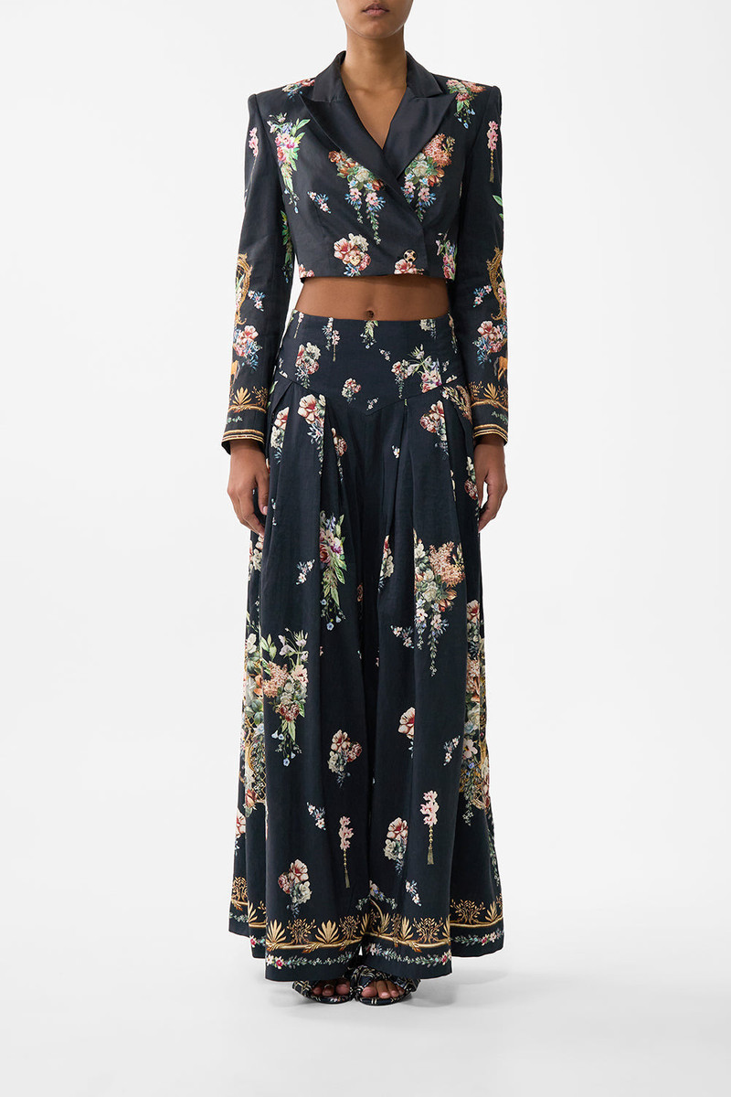 CAMILLA CROPPED TAILORED DOUBLE BREASTED JACKET outlook