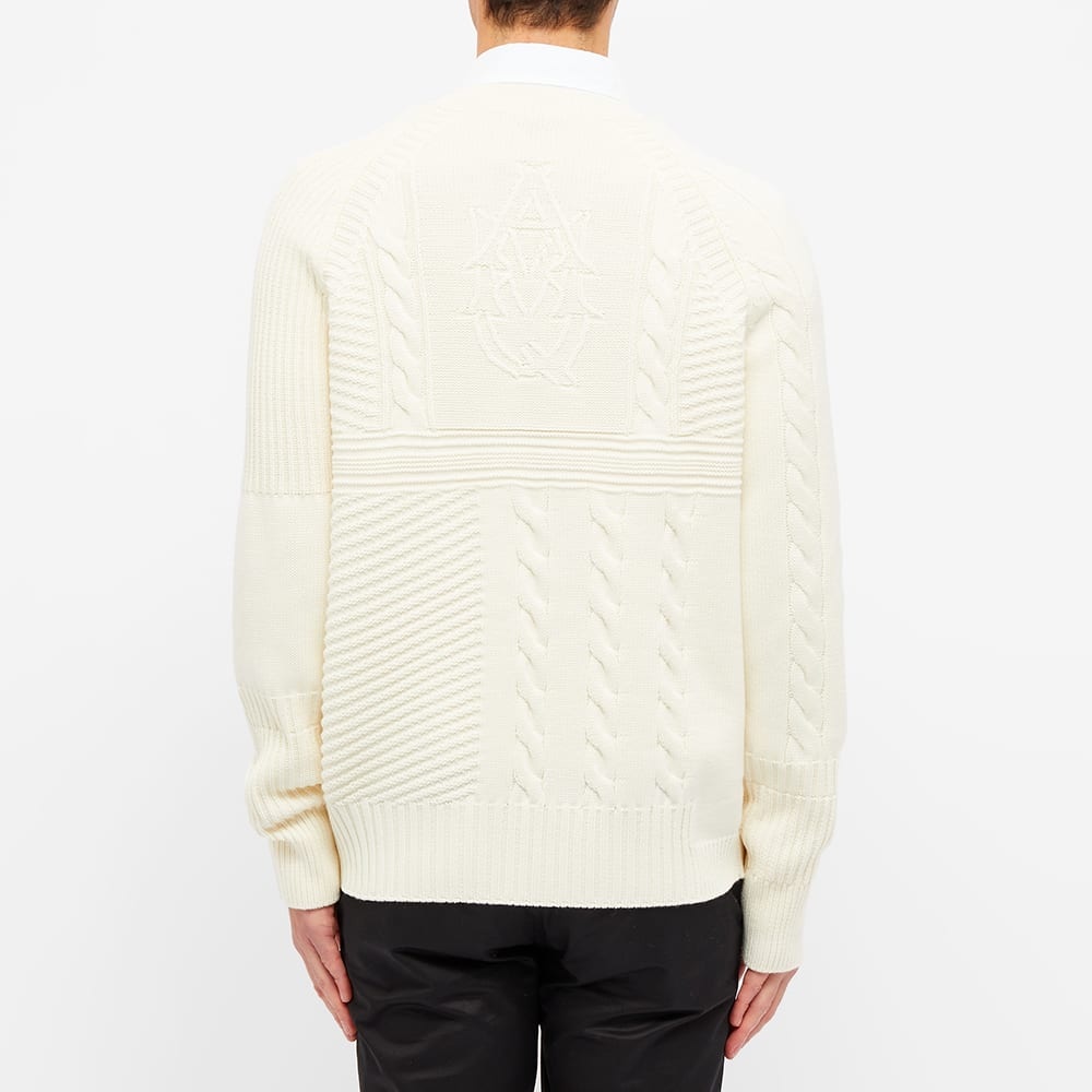 Alexander McQueen Skull Crew Cable Knit - 5