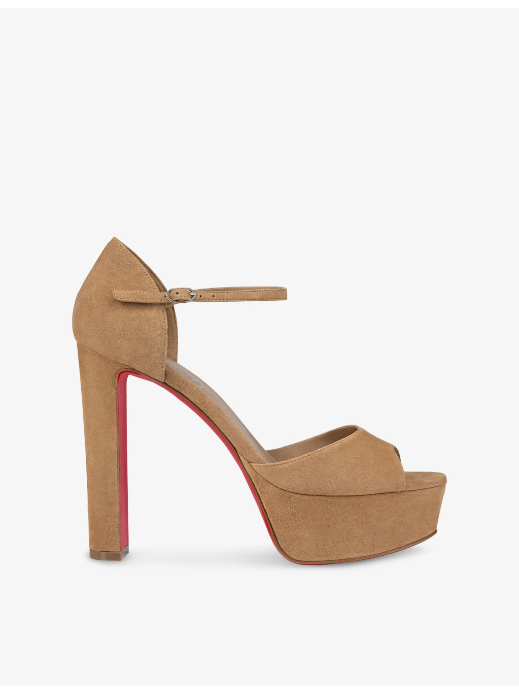 Sandaloo 130 Suede Heeled Sandals - 1