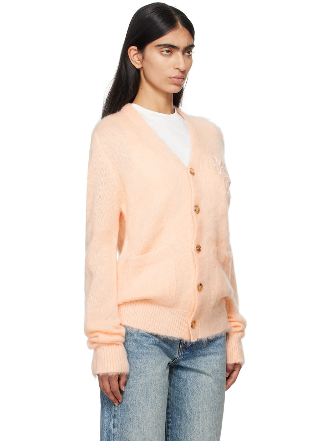 Pink MA Swirl Cardigan - 2