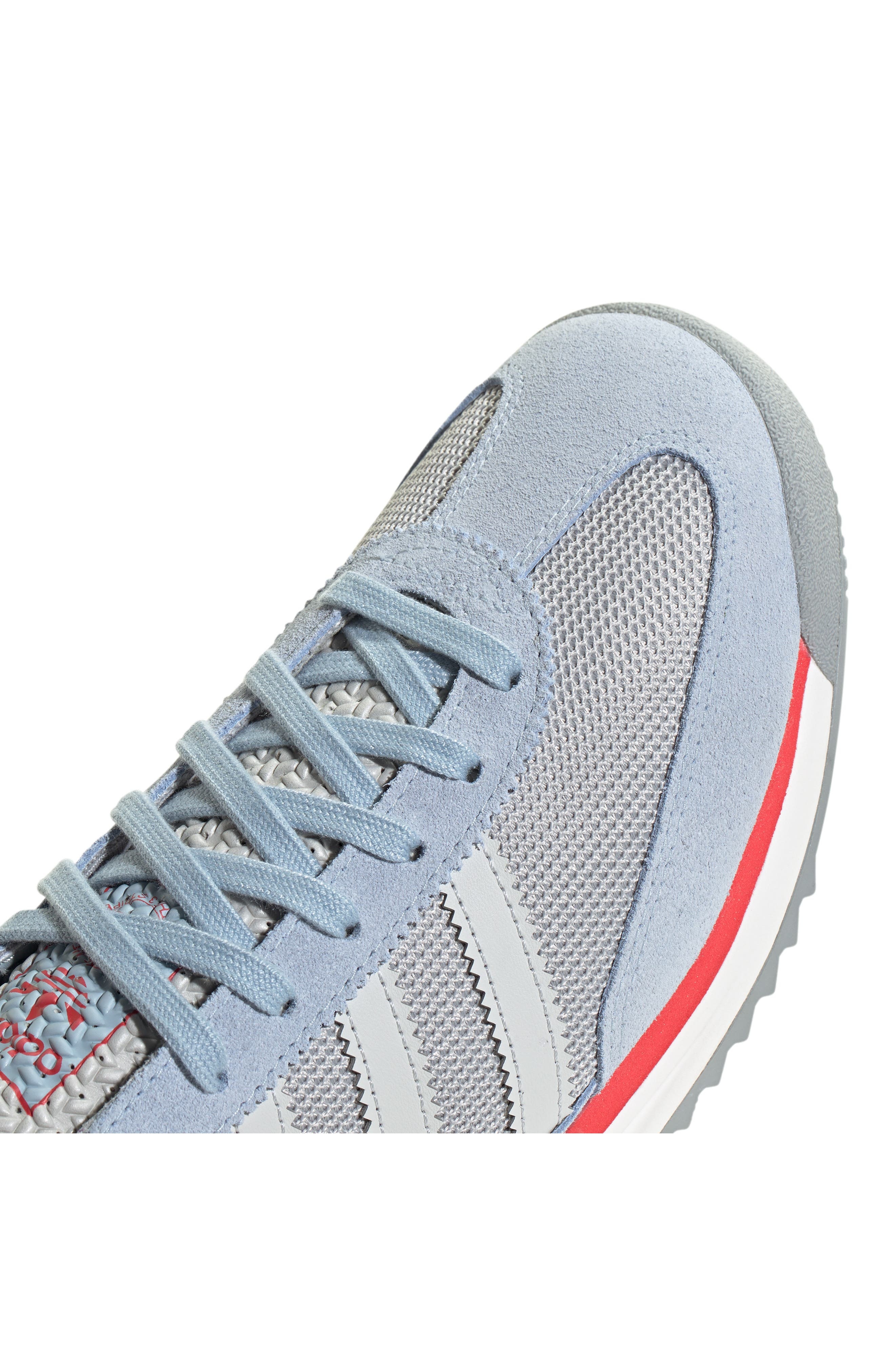 adidas Gender Inclusive SL 72 RS Sneaker in Blue/Crystal White/Grey at Nordstrom - 7