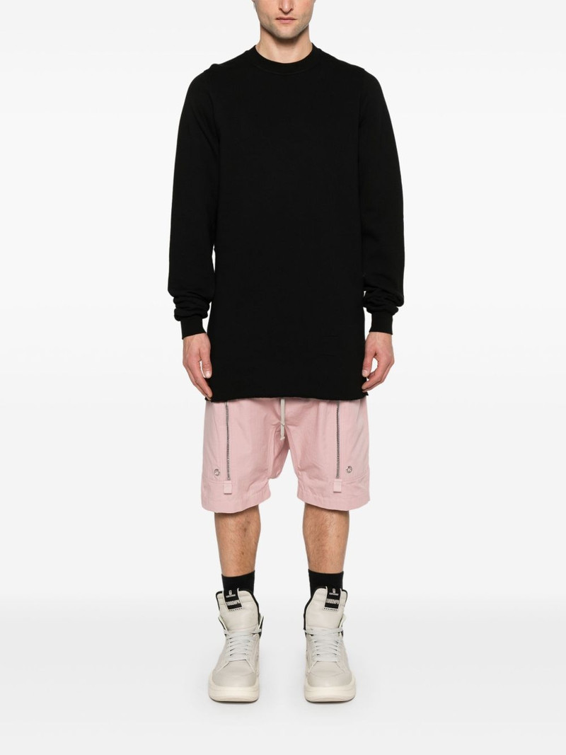 Rick Owens DRKSHDW logo-jacquard sweatshirt outlook